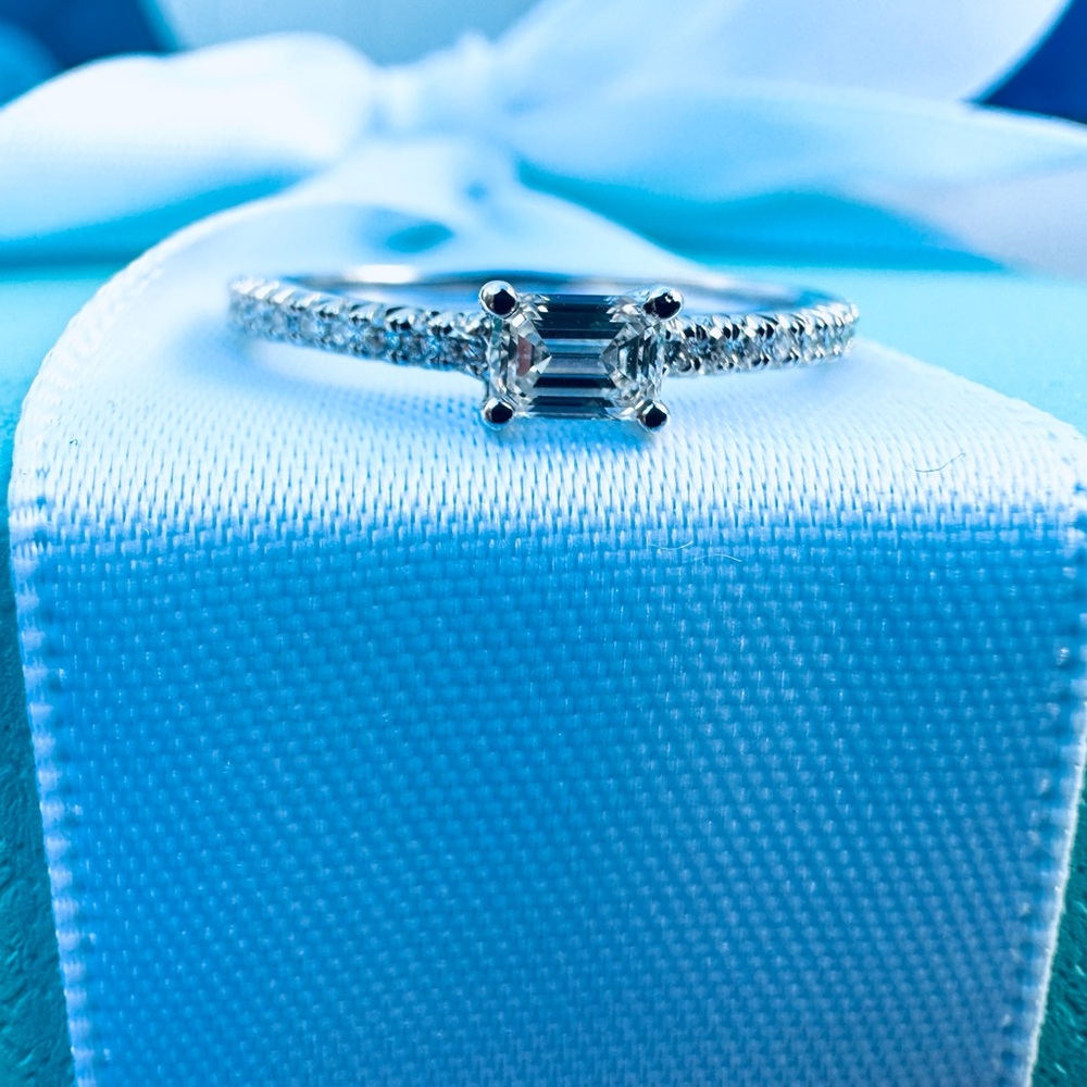 ❌❌SOLD ❌❌♥️Tiffany Platinum Novo Horizon Diamond Ring ♥️